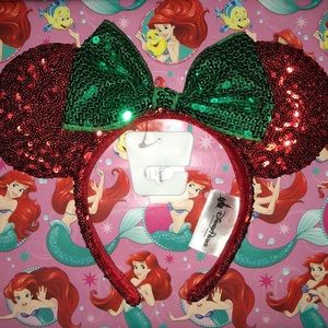Disney Parks Christmas Minnie Ears